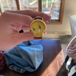 Warner Bros. Tweety Watch - Yellow and Brown
